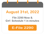 Due Date for E-File 2290 Online